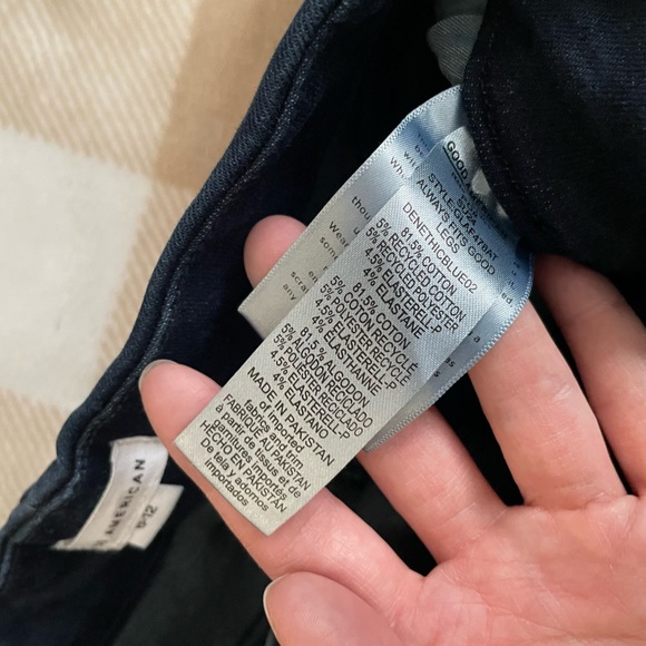 NWT Good American Women's Skinny Dark Blue Jeans Mid-Rise fits sizes 6-12 - Picture 6 of 10